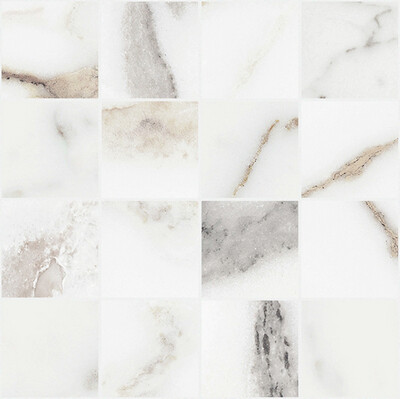 ORIGINES REX ARGENT GLOSSY 6MM MOS 7,5X7,5