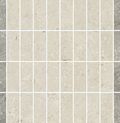 Aura Stone White Mosaico Streets/Аура Стоун Уайт Мозаика Стритс 28,3х29