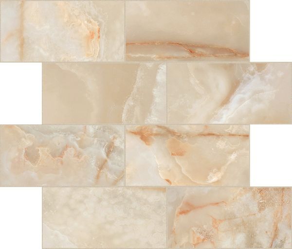 ONYX&MORE GOLDEN ONYX GLOSSY 6MM MUR.7,5X15