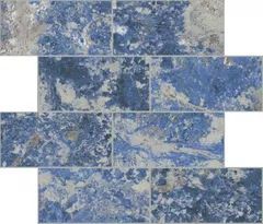BIJOUX SODALITE BL GLOSSY 6MM MUR.SF 7,5X15