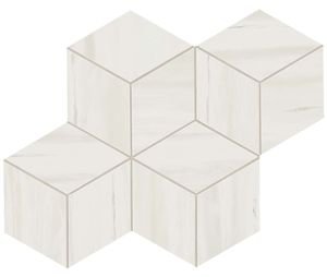 Marvel Bianco Dolomite Mosaico Esag. Lapp.
