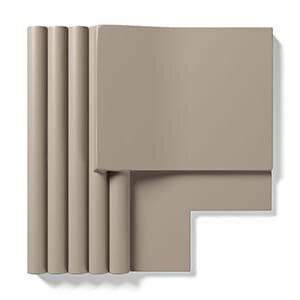 RILIEVI 03 TORTORA 50MM 36X36