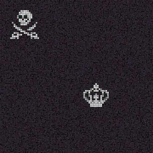 SKULLS & CROWNS BLACK