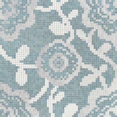 FLOWER CARPET GREY
