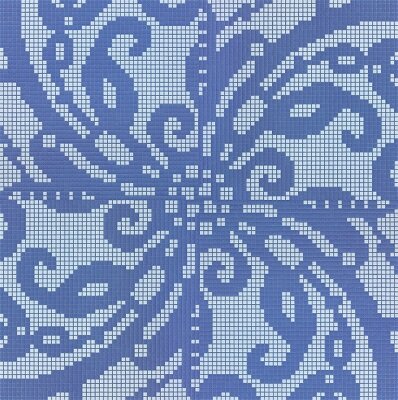 EMBROIDERY BLUE