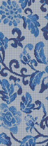 SUMMER FLOWERS BLUE A